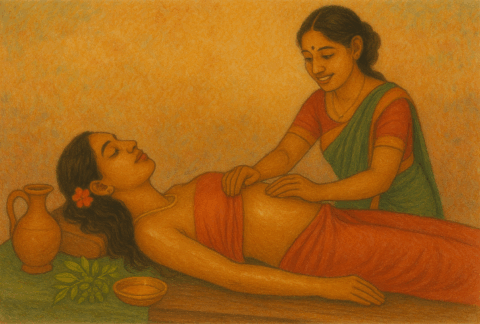 Ayurvedische Massage